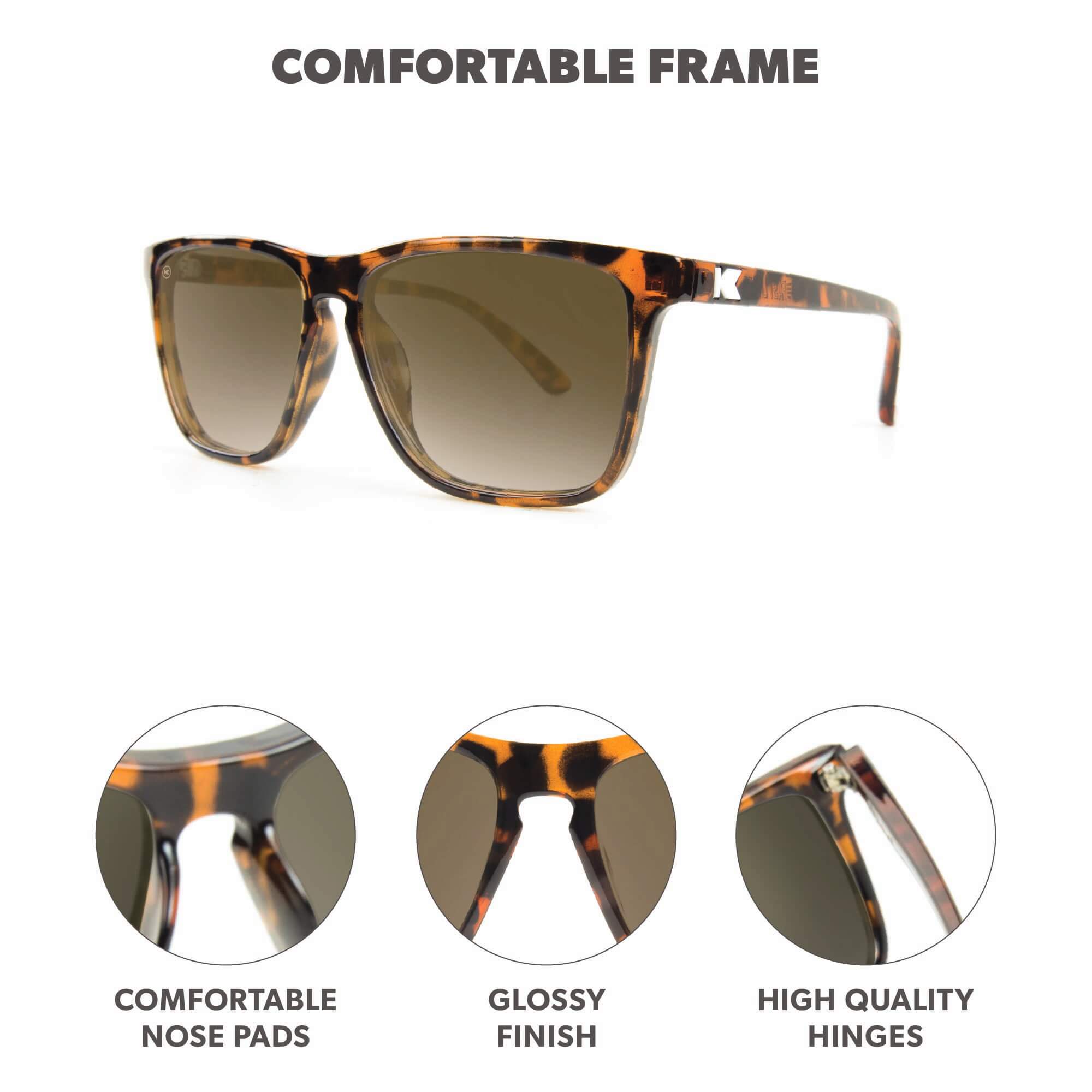 Glossy Tortoise Shell / Amber Fast Lanes